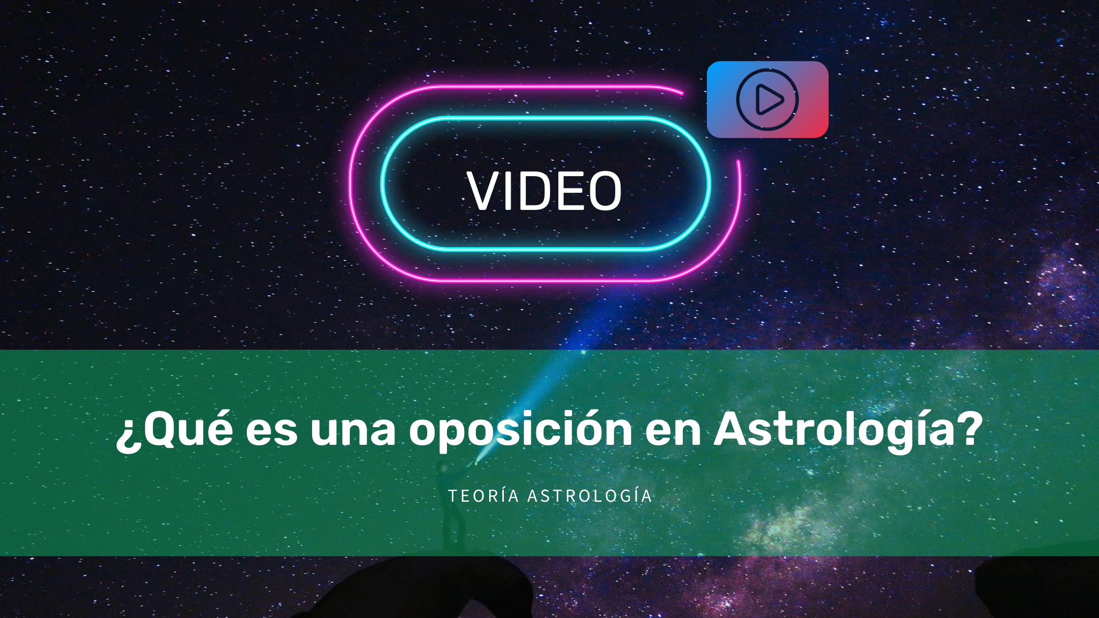 ¿Qué es una oposición en Astrología? [VIDEO]